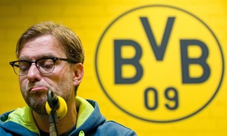 18 Dec 2014, Dortmund, Germany --- Dortmund's head coach Juergen Klopp speaks during a press conference of Borussia Dortmund in Dortmund, Germany, 18 December 2014. Photo: Friso Gentsch/dpa --- Image by   Friso Gentsch/dpa/CorbisCentral EuropeDortmundEuropeGermanyNorth Rhine-Westphalia