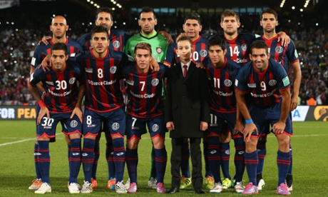 As well as the San Lorenzo team.