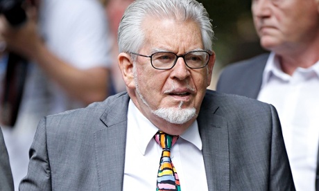 Rolf Harris arrives for sentencing at Southwark crown court