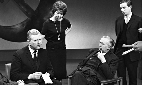 John Freeman with Harold Wilson