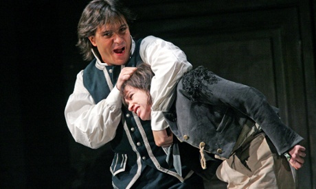 Erwin Schrott (Figaro) and Rinat Shaham (Cherubino) in 