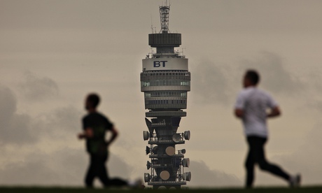 BT tower from Primrose Hill