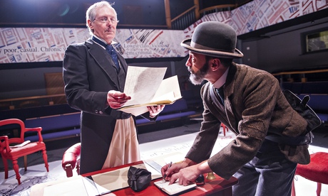 Patrick Drury as Sartorius with Simon Gregor as Lickcheese in Widowers' Houses