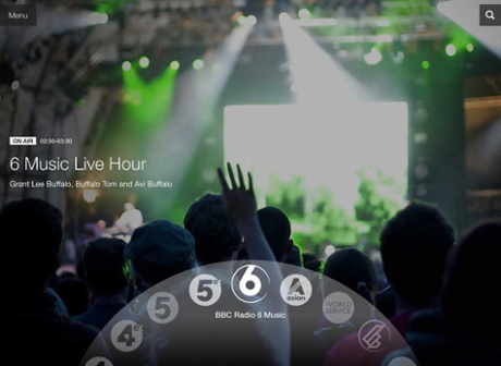 iPlayer Radio for iPad.