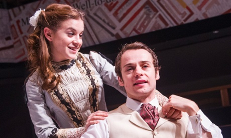 'Strong support' … Rebecca Collingwood as Blanche and Alex Waldmann as Harry Trench.