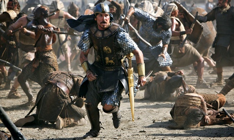 Christian Bale as Moses in Exodus: Gods and KIngs.