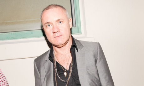 Damien Hirst in a suit.
