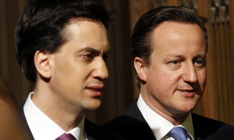 Ed Miliband and David Cameron