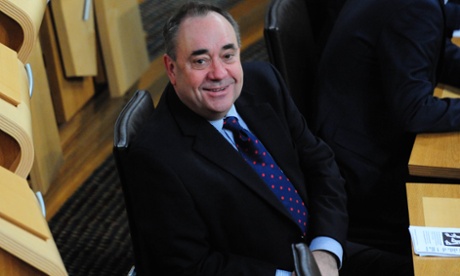 Alex Salmond: soon to be seen in Westminster?