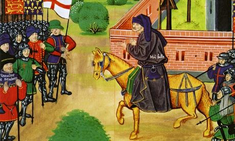 English Lollard priest encouraging Wat Tyler (left) and his rebels during the Peasants' revolt of 13