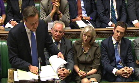 Prime Minister's Questions David Cameron