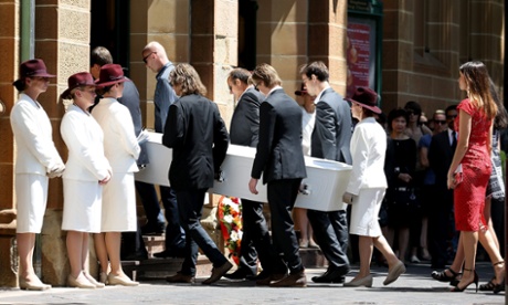 Tori Johnson funeral