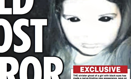 screaming black eyed child ghost terror
Daily Star 30 September 2014