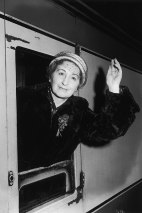 Vera Brittain in 1956. 