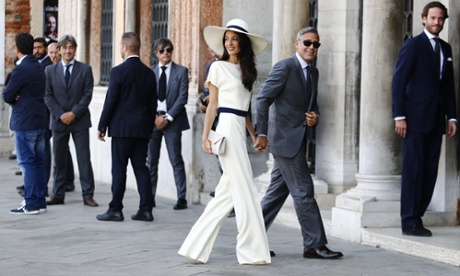 George Clooney and Amal Alamuddin