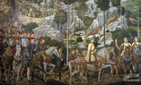 The Procession of the Magi by Gozzoli
