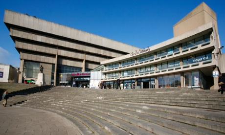 The now-condemned Birmingham Central Library