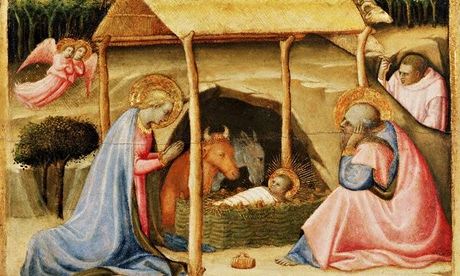 A 15th century nativity scene by Paolo Schiavo.