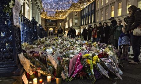 Tribute for six killed by bin lorry in Glagow