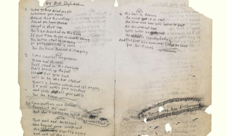 Bob Dylan lyrics