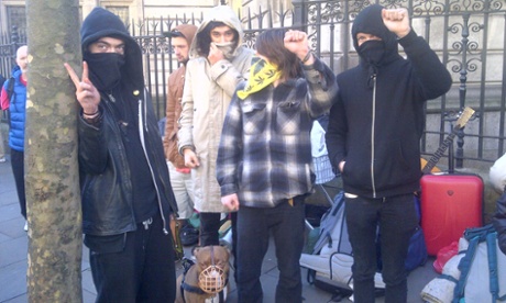 Love Activists protesters in central London