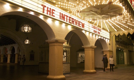 the interview screening cinema