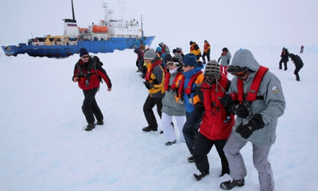Rescued scientists bring back a warning from the Antarctic