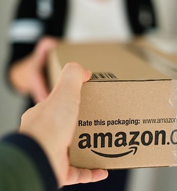 Amazon cardboard box