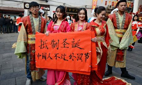 This picture taken on December 24, 2014