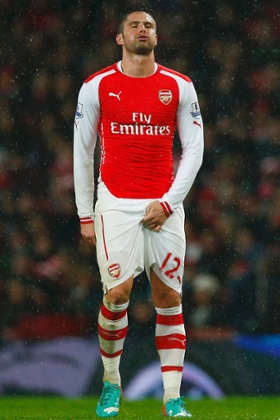 Olivier Giroud knows his fate...