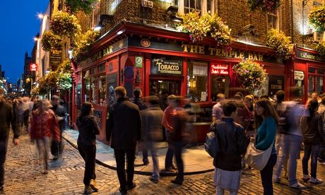 dublin's temple bar area