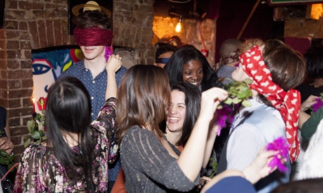 Blindfold speed dating at Shhh in London