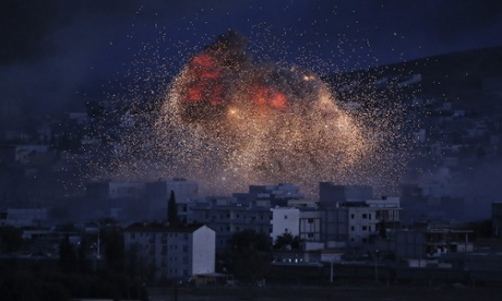 Kobani air strike