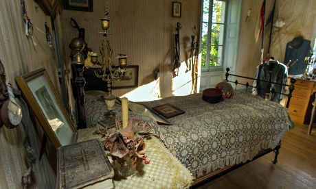 Hubert Rochereau's bedroom in Bélabre, France