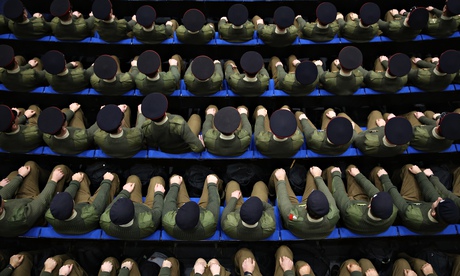 British army military cadets.