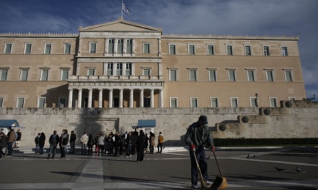 Greek deputies prepare to vote for a president in an election that will determine the country's eurozone bailout.