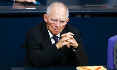 German finance minister Wolfgang Schaeuble. Photo: Reuters/Hannibal Hanschke.