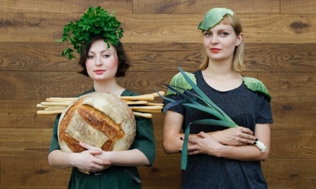 Sara Wolf and Milena Glimbovski