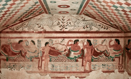 Etruscan necropolis, Tarquinia.