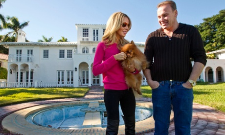 Dr Leonard Hochstein, right, and his wife, Lisa Hochstein.