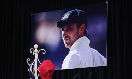 Philip Hughes funeral