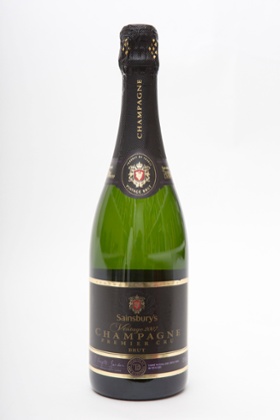 Sainsbury's Vintage 2007 champagne premier cru.Photo by Graham TurnerFor G2