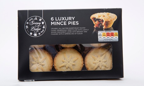 Lidl Snowy Lodge mince pies