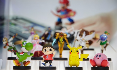 Amiibo characters for Wii U.