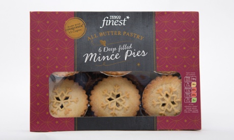Tesco Finest mince pies.