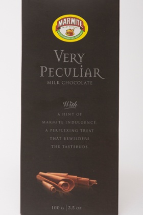 Very Peculiar marmite chocolate.Xmas taste test 2014Photo by Graeme RobertsonFor G2