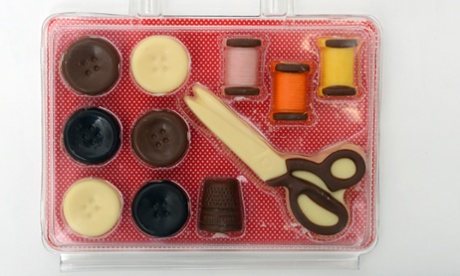 Chocolate sewing kit.Photo by Christian SinibaldiFor G2christmas still lives