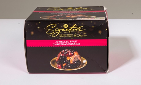 Morrisons Christmas pudding