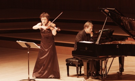 Wha Chung performing at the Royal Festival Hall, 2 December 2014.