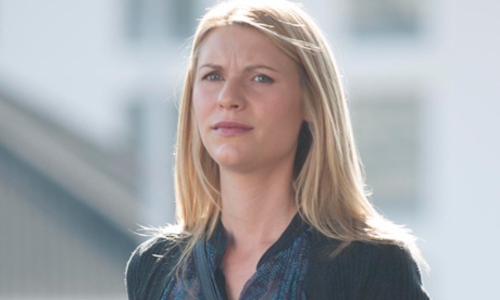 Claire Danes: employing a 'ballistic' range of facial tics in Homeland.
